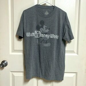 Hanes Walt Disney World Gray Tee Shirt Size Medium